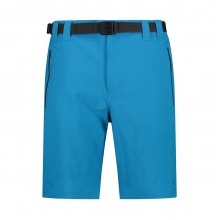 CMP Spodnie wędrówkowe z paskiem (4-kierunkowy stretch, ochrona UV) granatowe męskie